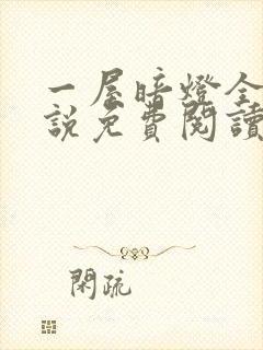 一屋暗灯全文小说免费阅读封面