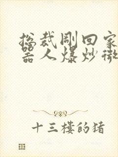 总裁刚回家被机器人爆炒微博封面