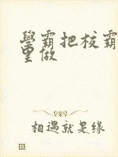学霸把校霸往死里做封面