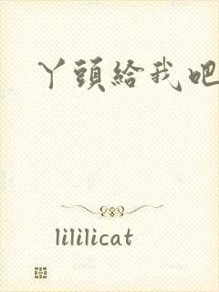 丫头给我吧封面