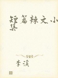 短篇辣文小说合集封面