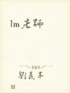 lm老师封面