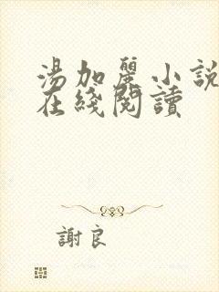 汤加丽小说最新在线阅读封面