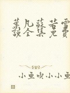 叶凡苏若雪的小说全集免费阅读封面