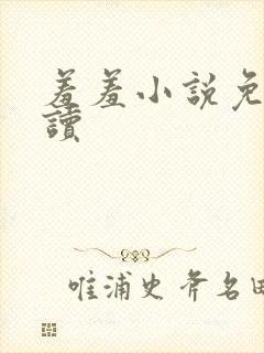 羞羞小说免费阅读