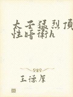 太子猛烈顶弄双性暗卫h