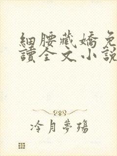 细腰藏娇免费阅读全文小说苏珞浅封面