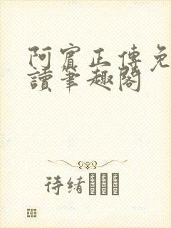 阿宾正传免费阅读笔趣阁