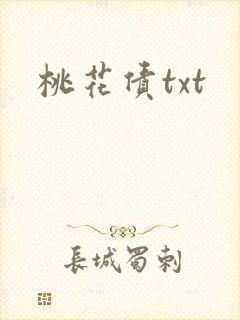 桃花债txt