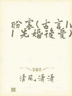 盼寡(古言1v1 先婚后爱)荔枝好多