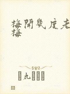 梅开几度老周张梅封面