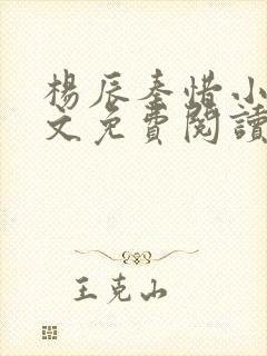 杨辰秦惜小说全文免费阅读最新章节