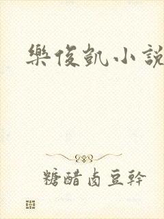 乐俊凯小说封面