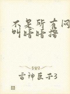 不是所有网站都叫暗暗撸