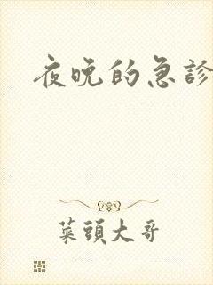 夜晚的急诊室2封面