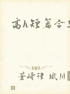 高h短篇合集封面