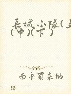 长城小队(上)(中)(下 )