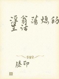 浮翁荡熄的幸福生活