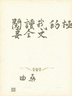 阅读我的极品娇妻全文