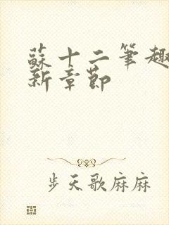 苏十二笔趣阁最新章节