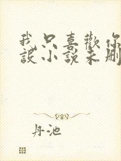 我只喜欢你的人设小说未删减封面