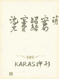 沈宴昭安萌全文免费结局