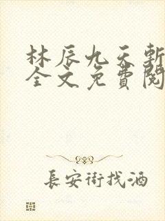 林辰九天斩神诀全文免费阅读笔趣阁