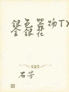 银色器物TXL金银花封面