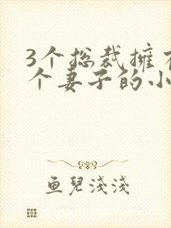 3个总裁拥有一个妻子的小说