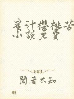 蜜汁樱桃苦咖啡小说免费