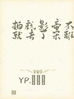 拍戏影帝不小心就去了宋离