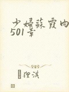 少妇苏霞肉欲第501章封面