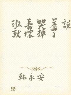 班长哭着说再c就坏掉了封面