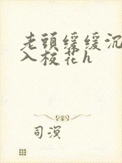 老头缓缓沉腰进入校花h