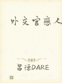 外交官恋人小说封面