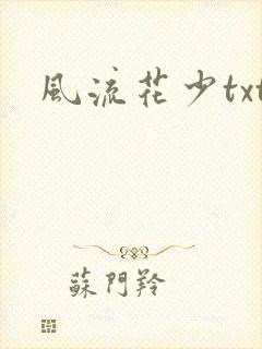 风流花少txt