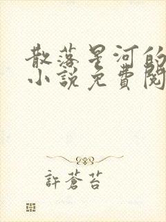 散落星河的记忆小说免费阅读全文