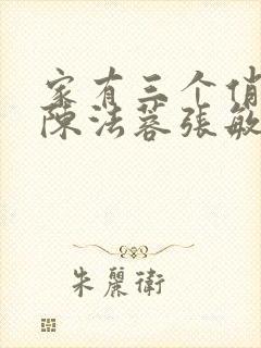 家有三个俏媳妇陈法蓉张敏