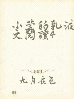 小莹的乳液计全文阅读4封面