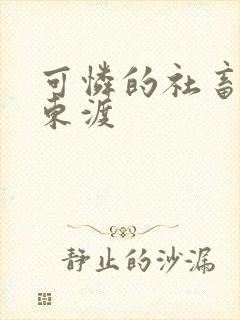 可怜的社畜作家东渡