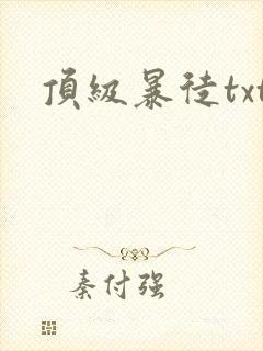 顶级暴徒txt封面