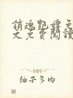 销魂艳婢免费全文免费阅读