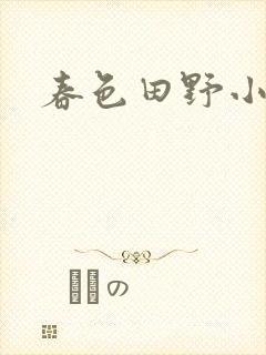春色田野小说封面