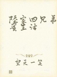 陆家四兄弟的甜蜜生活