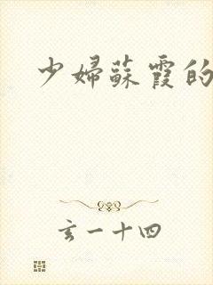 少妇苏霞的沉沦