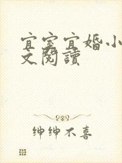 宜室宜婚小说全文阅读