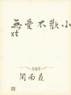 无爱不欢小说txt