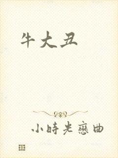 牛大丑封面