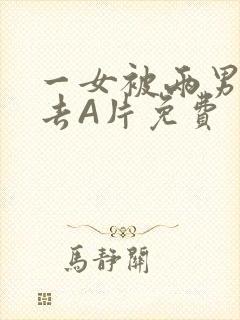 一女被两男桶进去A片免费封面