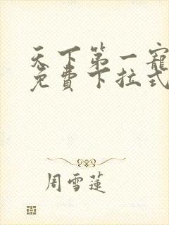 天下第一宠漫画免费下拉式六漫画封面